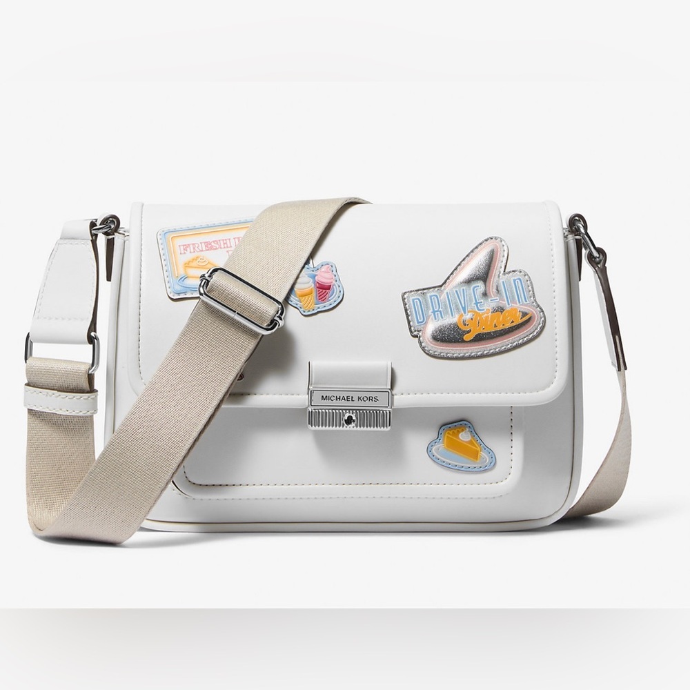 Michael Kors Optic White Crossbody Bag – NWT – Retail $558 🤍✨ - Picture 2 of 9